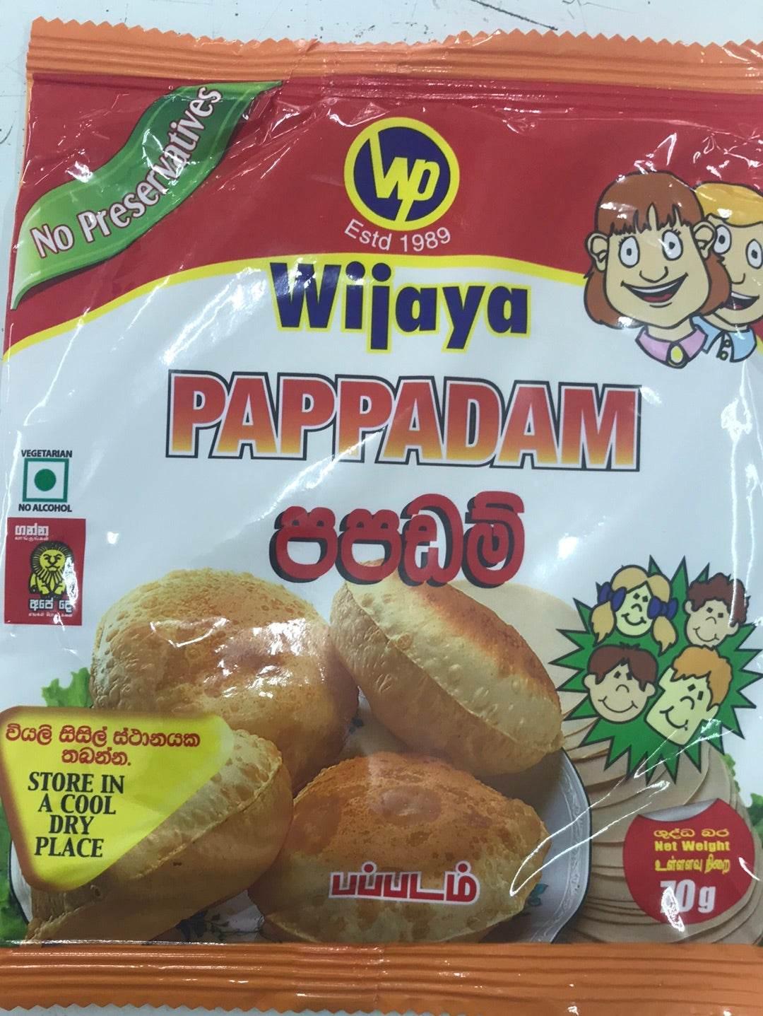 PAPAD 70g wijaya - AL MODINA