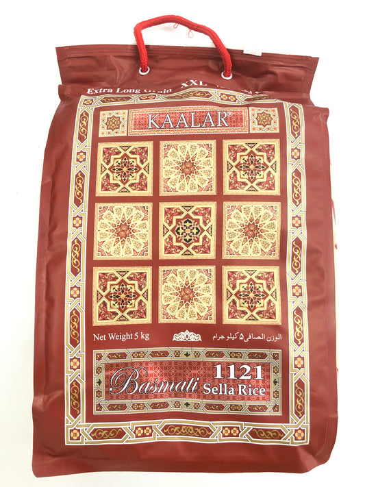 Kaalar Basmati Sella Rice 5kg