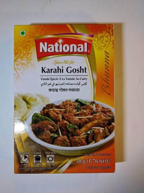 Karahi Gosht by National 50g - AL MODINA