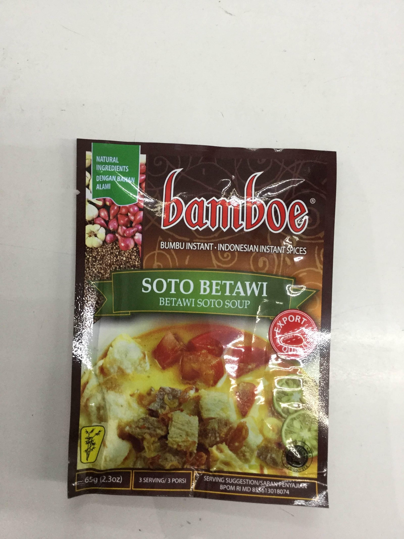 Soto Betawi seasoning mix by Bamboe - AL MODINA