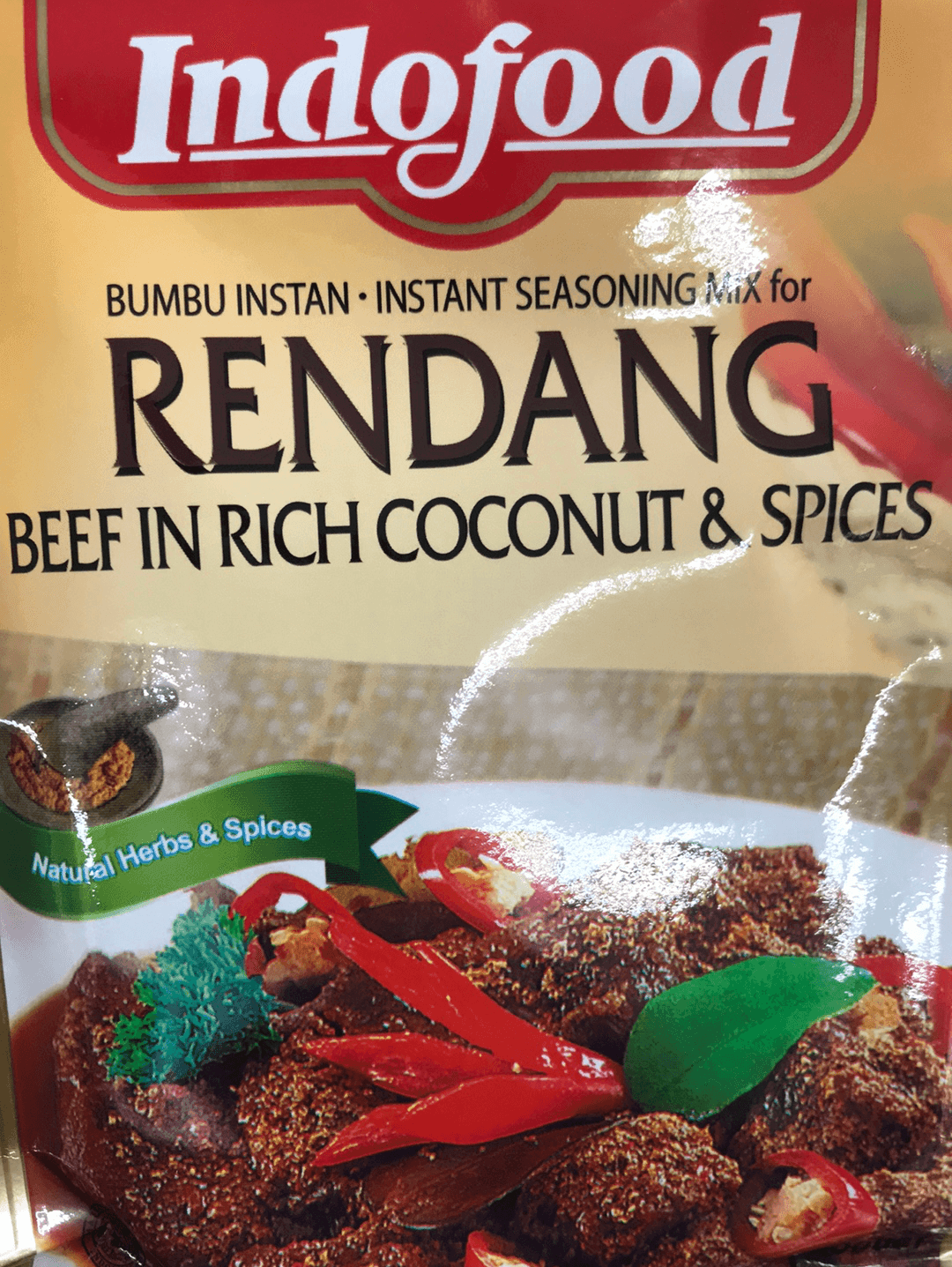 RENDANG instant seasoning mix (Indofood) - AL MODINA