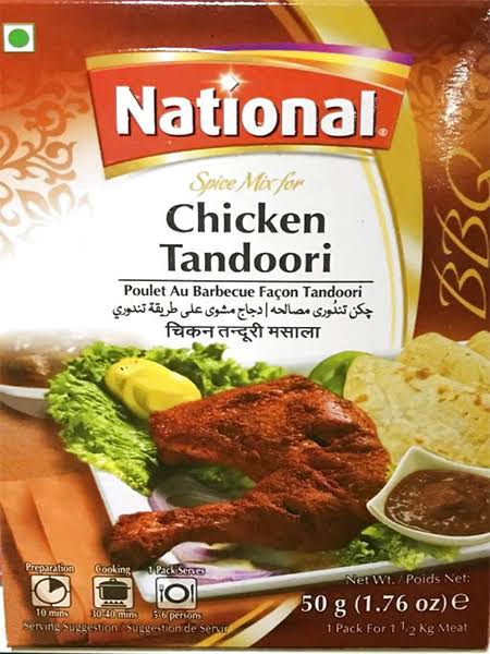 Chicken Tandoori Masala by National 50g - AL MODINA