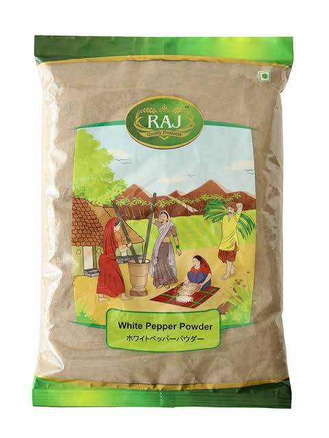 RAJ WHITE PEPPER POWDER 500g - AL MODINA