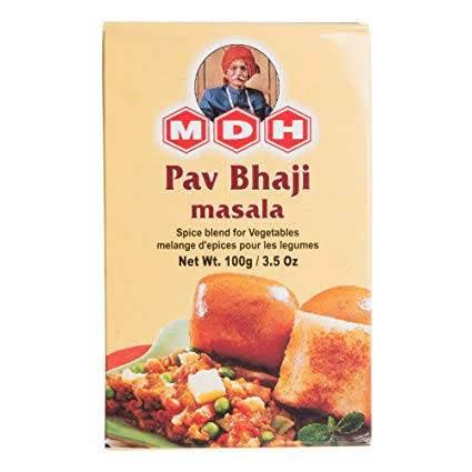 MDH Pav Bhaji Masala 100g - AL MODINA