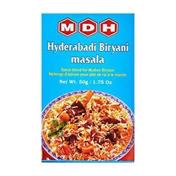 MDH HYDERABADI BIRYANI MASALA 50g - AL MODINA