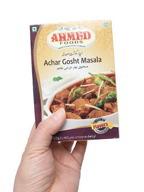 Achar Gosht Masala by Ahmed 50g - AL MODINA