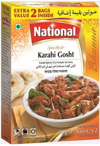 Karahi Gosht by National 100g - AL MODINA