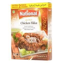 National Chicken Tikka BBQ frozen ready-to-eat grilled chicken with onions and greens
