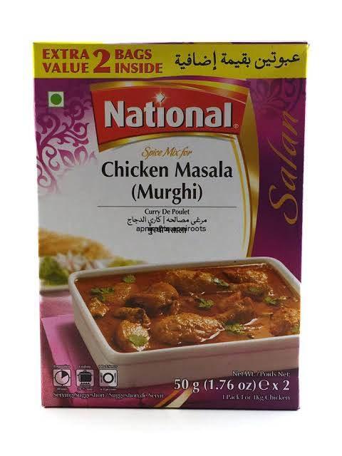 National Chicken Masala Murghi 100g - AL MODINA