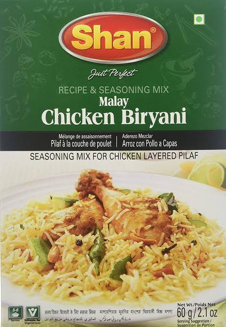 SHAN MALAY CHICKEN BIRYANI 60g - AL MODINA