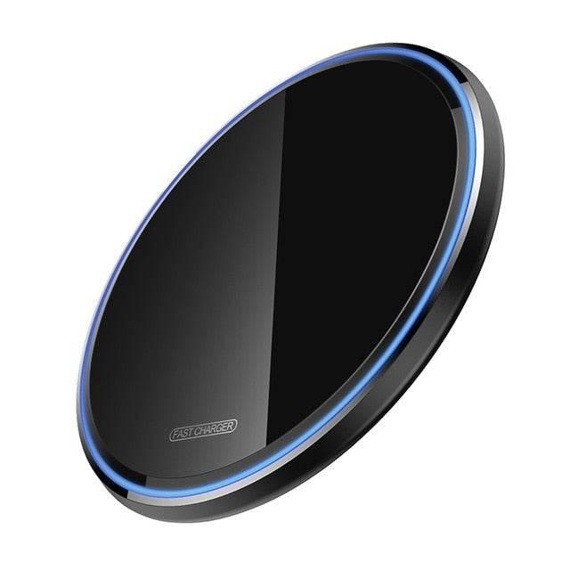KUULAA Wireless Charger 10W Qi for Samsung S9 S10+ Note 9 8 Mirror Wireless Charging Pad 7.5W for iPhone X/XS Max XR 8 Plu - AL MODINA